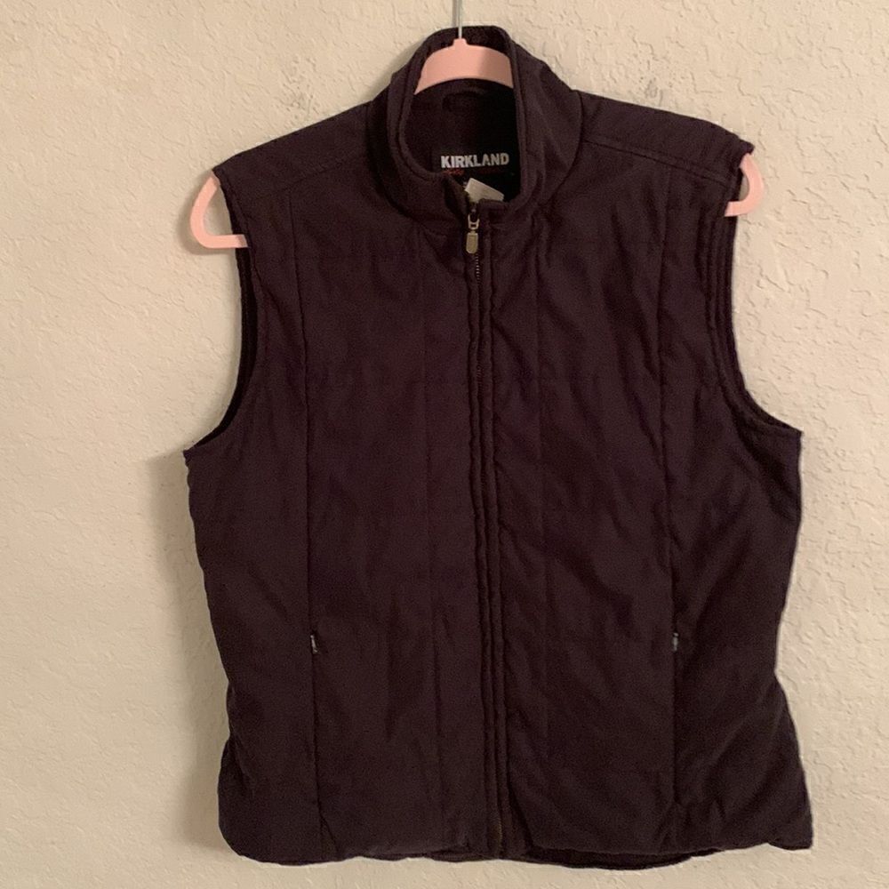 Kirkland Signature Navy Vest Women’s Size M